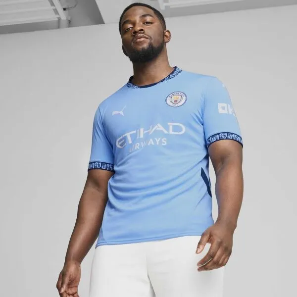 Puma MANCHESTER CITY FC HOME JERSEY REPLICA Pánsky futbalový dres, svetlomodrá, veľkosť