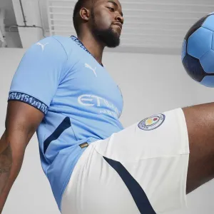 Puma MANCHESTER CITY FC HOME JERSEY REPLICA Pánsky futbalový dres, svetlomodrá, veľkosť