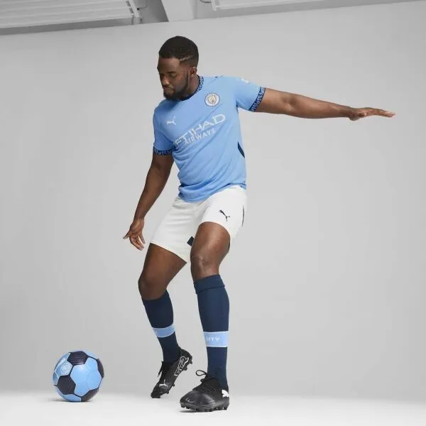 Puma MANCHESTER CITY FC HOME JERSEY REPLICA Pánsky futbalový dres, svetlomodrá, veľkosť