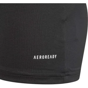 adidas TEAM BASE TEE Y Juniorské futbalové tričko, čierna, veľkosť
