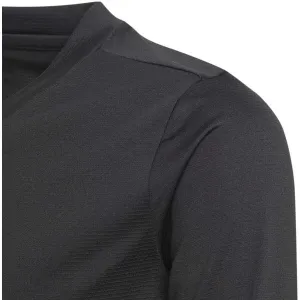 adidas TEAM BASE TEE Y Juniorské futbalové tričko, čierna, veľkosť