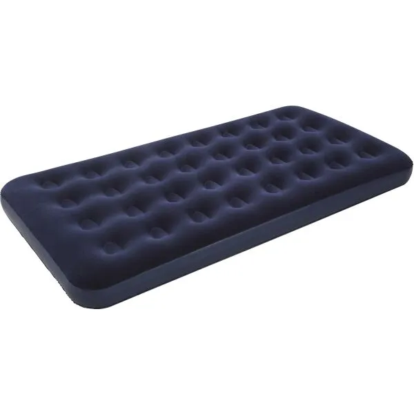 Bestway FLOCKED AIR B Nafukovací matrac, tmavo modrá, veľkosť