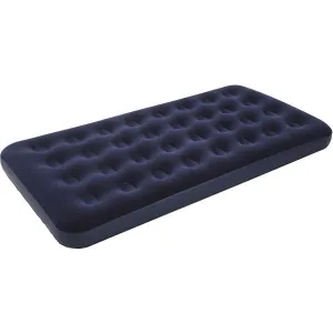 Bestway FLOCKED AIR B Nafukovací matrac, tmavo modrá, veľkosť