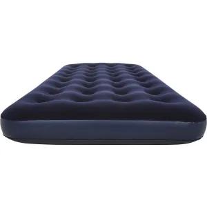 Bestway FLOCKED AIR B Nafukovací matrac, tmavo modrá, veľkosť