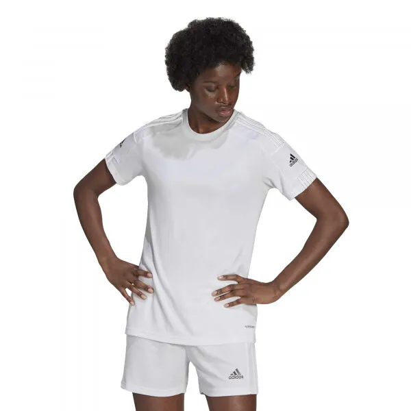 adidas SQUADRA 21 JERSEY W Dámsky futbalový dres, biela, veľkosť