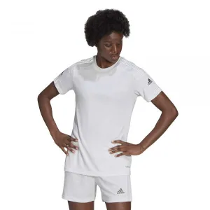 adidas SQUADRA 21 JERSEY W Dámsky futbalový dres, biela, veľkosť
