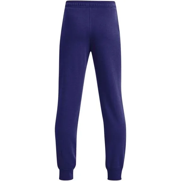 Under Armour RIVAL TERRY Chlapčenské tepláky, modrá, veľkosť S