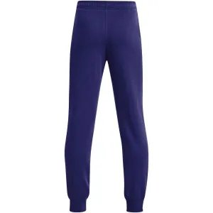 Under Armour RIVAL TERRY Chlapčenské tepláky, modrá, veľkosť S