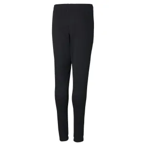 Puma TEAMRISE POLY TRG PANTS JR Chlapčenské športové nohavice, čierna, veľkosť