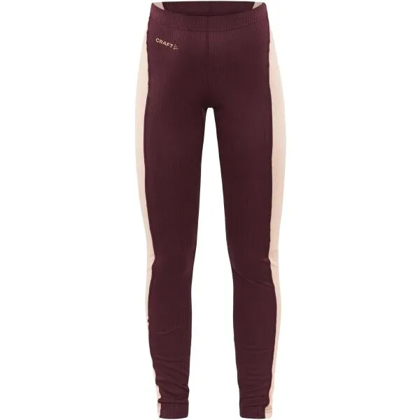Craft CORE DRY BASELAYER SET Dámsky funkčný komplet, vínová, veľkosť
