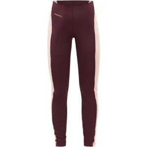 Craft CORE DRY BASELAYER SET Dámsky funkčný komplet, vínová, veľkosť