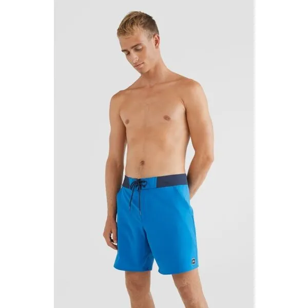 O'Neill SOLID FREAK BOARDSHORTS Pánske šortky do vody, modrá, veľkosť