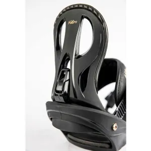 NITRO RYTHM Snowboardové viazanie, čierna, veľkosť