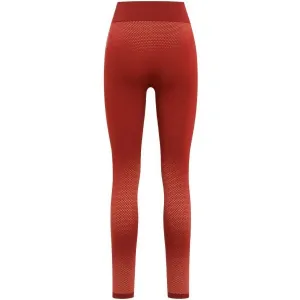 Odlo PERFORMANCE LIGHT ECO Dámske funkčné legíny, červená, veľkosť