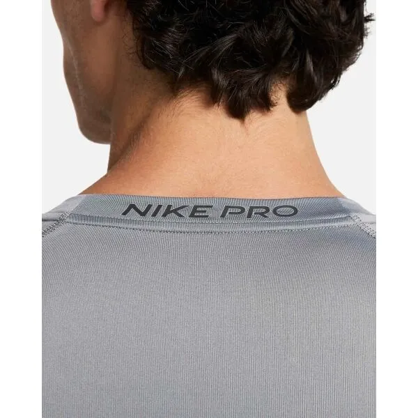 Nike DRI-FIT Pánske termo tričko, sivá, veľkosť