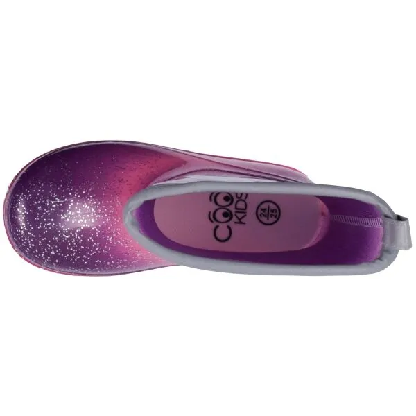 PERLETTI RAIN BOOTS Detské gumáky, fialová, veľkosť