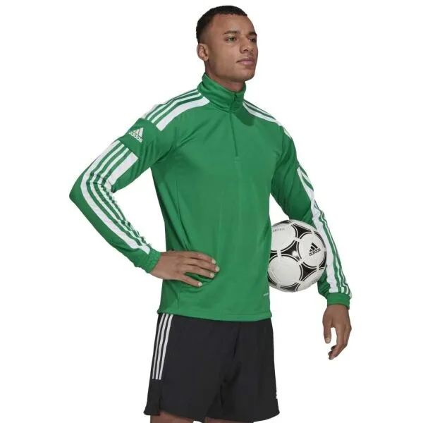 adidas SQUADRA21 TRAINING TOP Pánska futbalová mikina, zelená, veľkosť