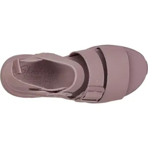 Skechers D'LUX WALKER-RETRO COSMOS Dámske sandále, ružová, veľkosť