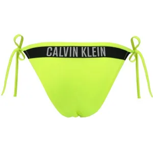 Calvin Klein TRIANGLE-RP Dámsky spodný diel plaviek, reflexný neón, veľkosť