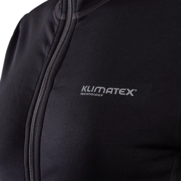 Klimatex ARIELA Dámska mikina, čierna, veľkosť