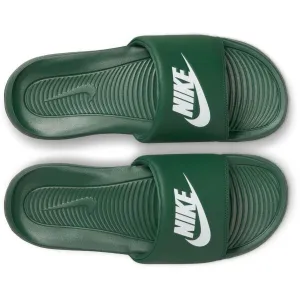 Nike VICTORI ONE Pánske šľapky, tmavo zelená, veľkosť 41