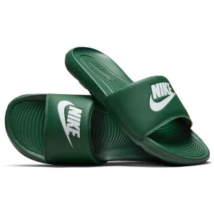 Nike VICTORI ONE Pánske šľapky, tmavo zelená, veľkosť 41