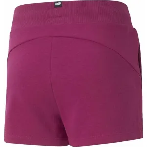 Puma ESS+SHORTS TR G Dievčenské kraťasy, vínová, veľkosť
