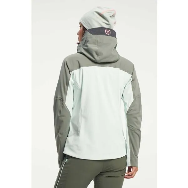 TENSON TOURING SOFTSHELL W Dámska skialpová bunda, svetlo zelená, veľkosť