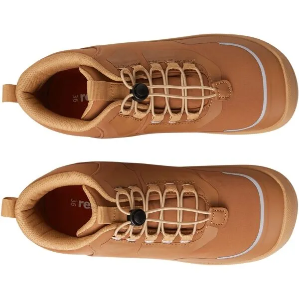 REIMA LOIKKII Detská barefoot obuv, hnedá, veľkosť