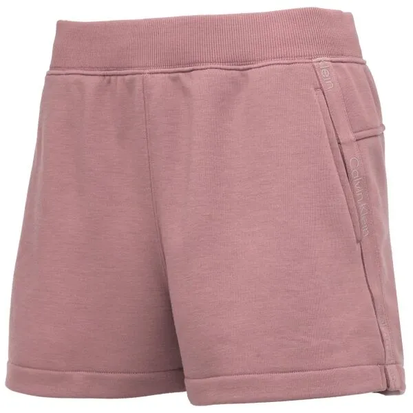 Calvin Klein PW - Knit Short Dámske kraťasy, ružová, veľkosť