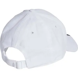 adidas 3-STRIPES BASEBALL CAP Šiltovka, biela, veľkosť