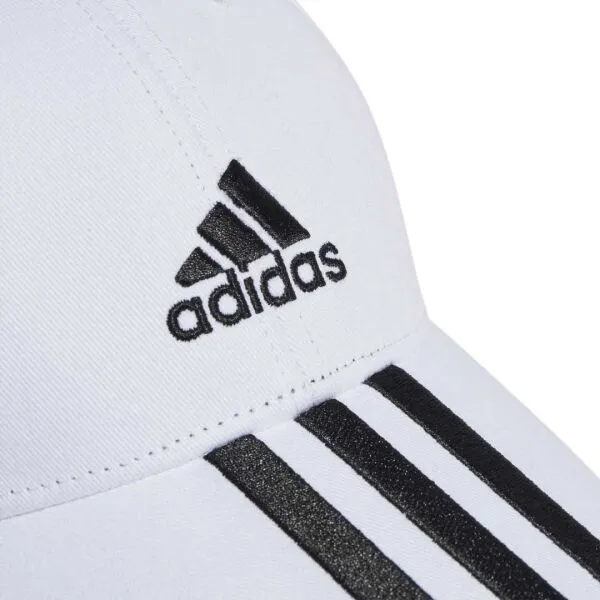 adidas 3-STRIPES BASEBALL CAP Šiltovka, biela, veľkosť