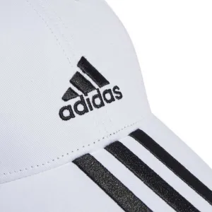 adidas 3-STRIPES BASEBALL CAP Šiltovka, biela, veľkosť
