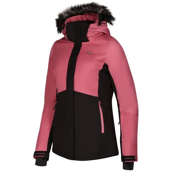 ALPINE PRO PESSA Dámska bunda, čierna, veľkosť