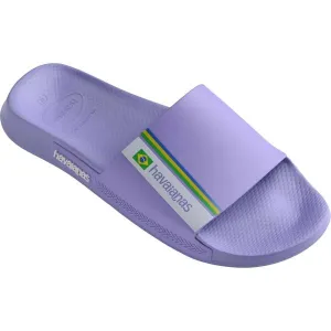 HAVAIANAS SLIDE BRASIL Unisex šľapky, fialová, veľkosť 43/44