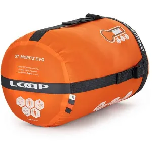 LOAP ILLIMANI Spací vak, oranžová, veľkosť