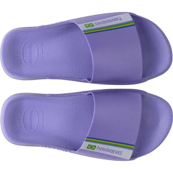 HAVAIANAS SLIDE BRASIL Unisex šľapky, fialová, veľkosť 43/44