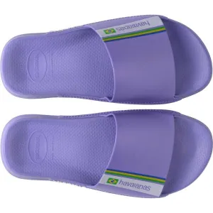 HAVAIANAS SLIDE BRASIL Unisex šľapky, fialová, veľkosť 43/44