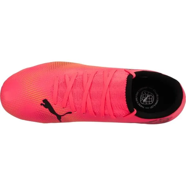 Puma FUTURE 7 PLAY FG/AG JR Detské kopačky, oranžová, veľkosť 28