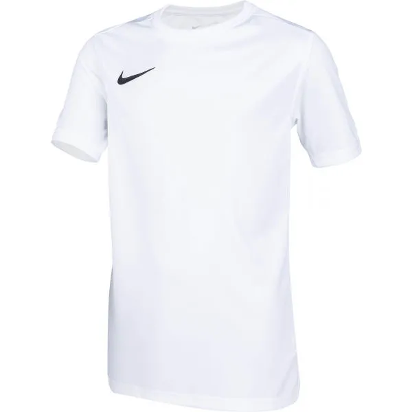 Nike DRI-FIT PARK 7 JR Detský futbalový dres, biela, veľkosť