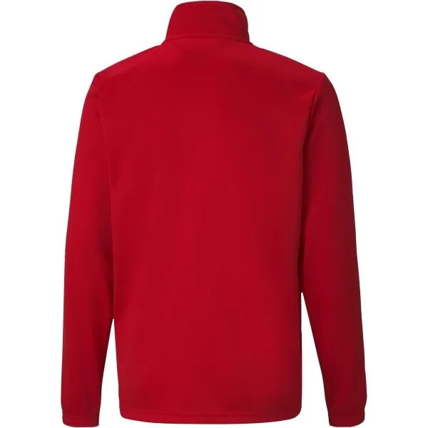 Puma TEAMRISE TRAINING POLY JACKET JR Chlapčenská mikina, červená, veľkosť