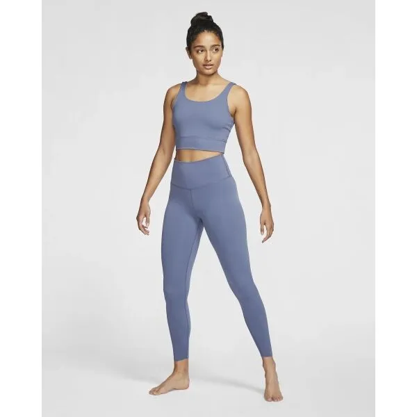 Nike YOGA LUXE Dámske tielko, modrá, veľkosť