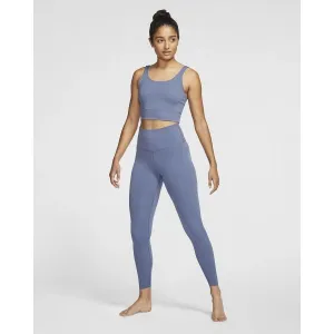 Nike YOGA LUXE Dámske tielko, modrá, veľkosť