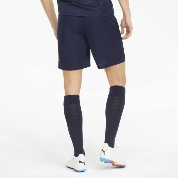 Puma TEAMFINAL TRAINING SHORTS Futbalové šortky, tmavo modrá, veľkosť