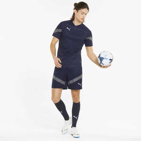 Puma TEAMFINAL TRAINING SHORTS Futbalové šortky, tmavo modrá, veľkosť