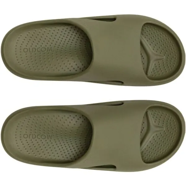 Oldcom SKYLINE Unisex šľapky, khaki, veľkosť