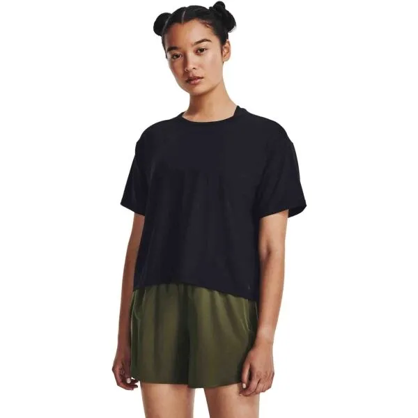 Under Armour MOTION SS Dámske tričko, čierna, veľkosť