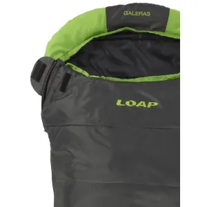 LOAP GALERAS Spací vak, čierna, veľkosť 220 cm - ľavy zips