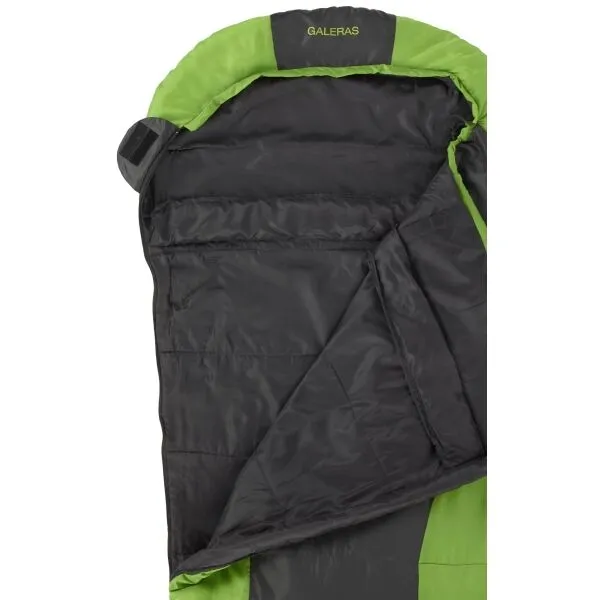 LOAP GALERAS Spací vak, čierna, veľkosť 220 cm - ľavy zips