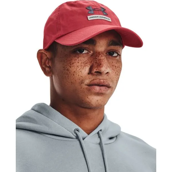 Under Armour BRANDED HAT Pánska šiltovka, červená, veľkosť